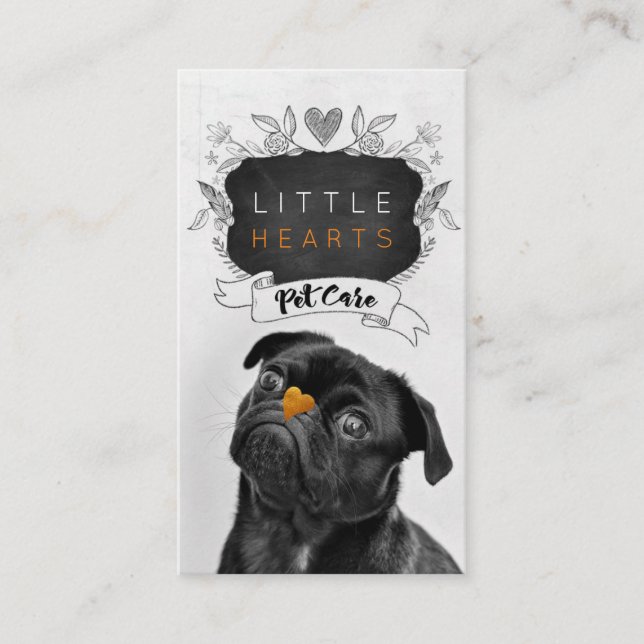 Pet Care Services/ Sitting services / Pet Shop Business Card (Front)