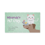 Pet Care Sitting Bathing and Grooming Beauty Salon Appointment Card Pet Care Sitting Bathing and Grooming Beauty Salon Appointment Card