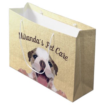 Pet Care Sitting Bathing Grooming Salon Food Shop Large Gift Bag Pet Care Sitting Bathing Grooming Salon Food Shop Large Gift Bag