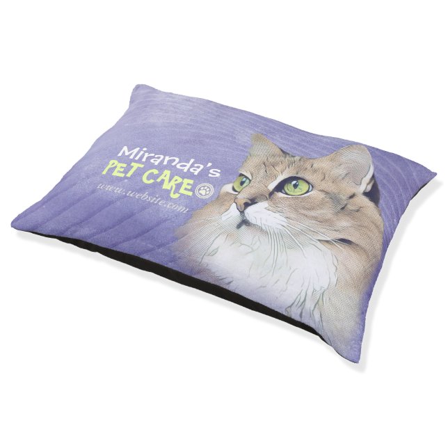 Pet Care Sitting Bathing & Grooming Shop Pet Bed (Angled)