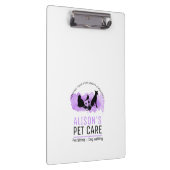  Pet Care / Sitting services / Dod walking Clipboard (Right)