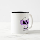  Pet Care / Sitting services / Dod walking Two-Tone Coffee Mug (Front Right)