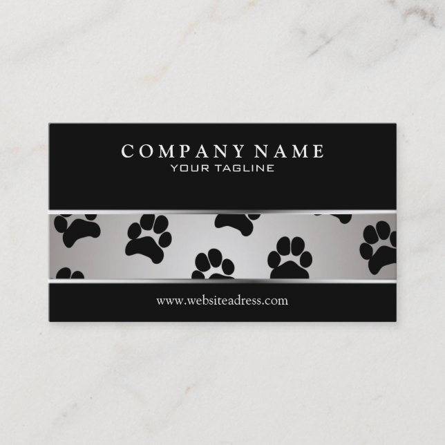 Pet Care Veterinarian Business Card (Front)
