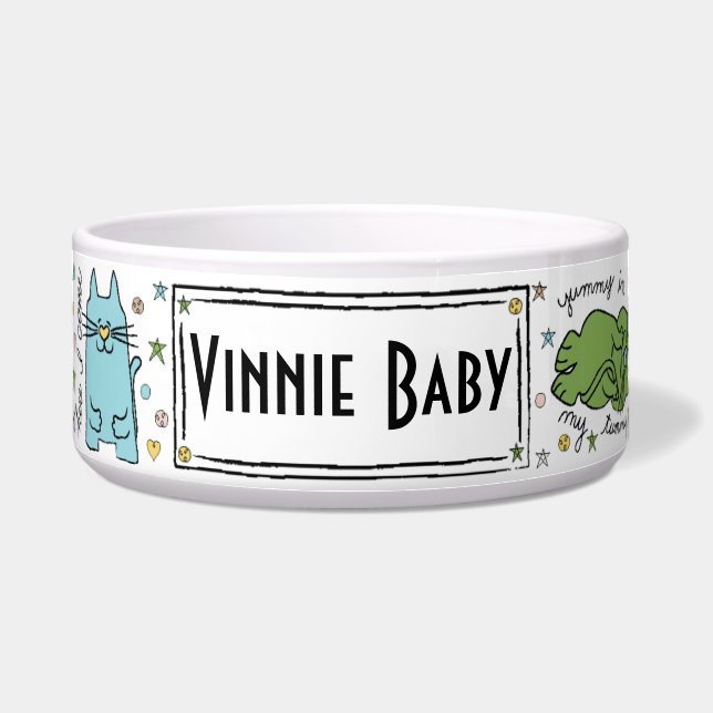 Pet CAT Bowl Large (Front)