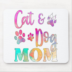 Pet Cat Dog Mom For Women, Mothers Day Mouse Pad