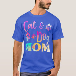 Pet Cat Dog Mom  For Women, Mothers Day  T-Shirt