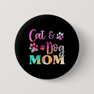 Pet Cat Dog Mom Shirt For Women Button