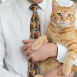 Pet Cat Dog Photo Personalize Custom Photo Neck Tie<br><div class="desc">This design was created though digital art. It may be personalized in the area provided by changing the photo or adding words. Contact me at colorflowcreations@gmail.com if you with to have this design on another product. Purchase my original abstract acrylic painting for sale at www.etsy.com/shop/colorflowart. See more of my creations...</div>