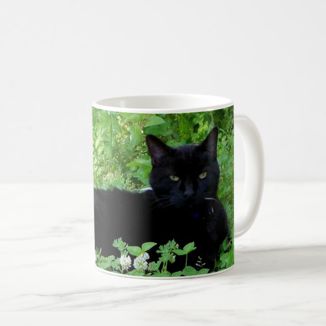 Pet Cat Photo Coffee Mug (Front Right)