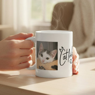 Pet Cat Photo Coffee Mug