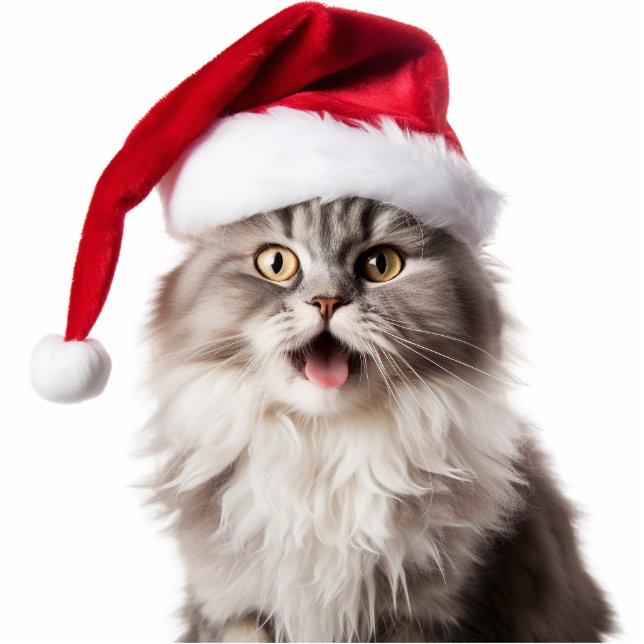 Pet Cat Photo Sculpture Cutout (Front)