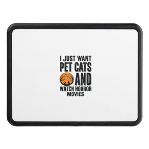 Pet Cats Horror Movies Vintage Halloween Shirt Des Hitch Cover