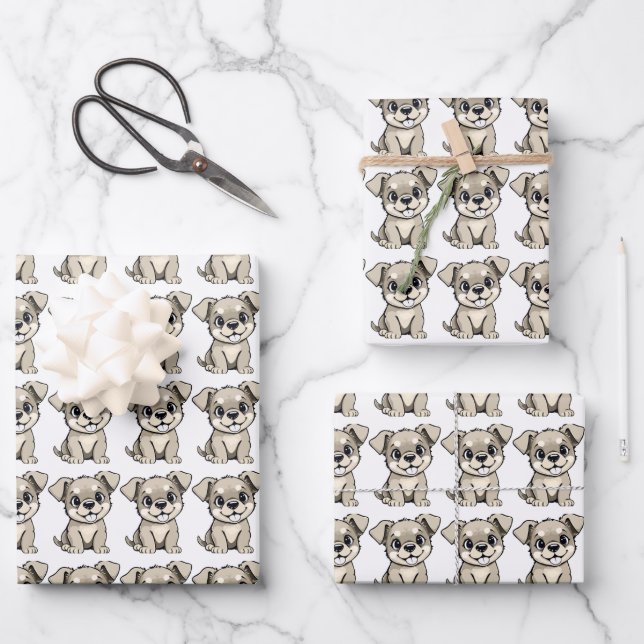 Pet & Child Birthday Wrapping Sheets (Front)