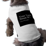 Your Name Street  Pet Clothing