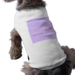 I Love MONiCA.SY  Pet Clothing