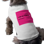 land of trinity  Pet Clothing