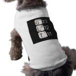 G23
 L12
 T11  Pet Clothing