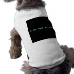 In the name of god  Pet Clothing