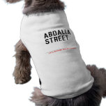 Abdalla  street   Pet Clothing