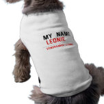 my  Name   Pet Clothing
