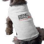 women of world war II memorial  Pet Clothing