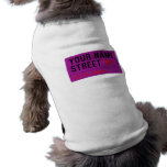 Your Name Street  Pet Clothing