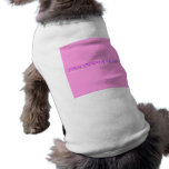 coral cresent  Pet Clothing