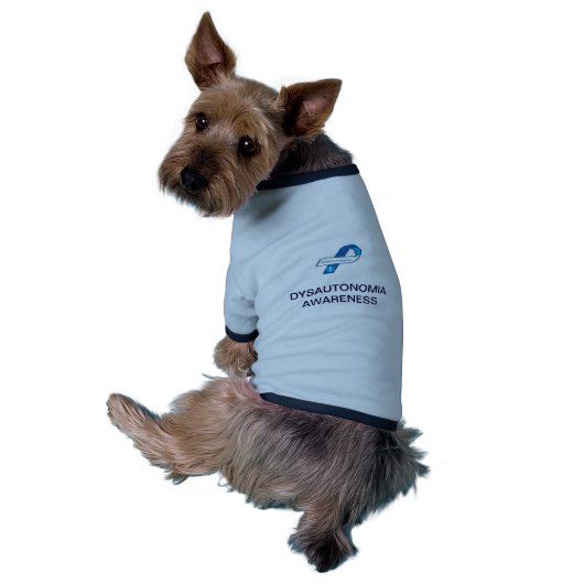 Pet Clothing - Ringer Dysautonomia Awareness (Back)
