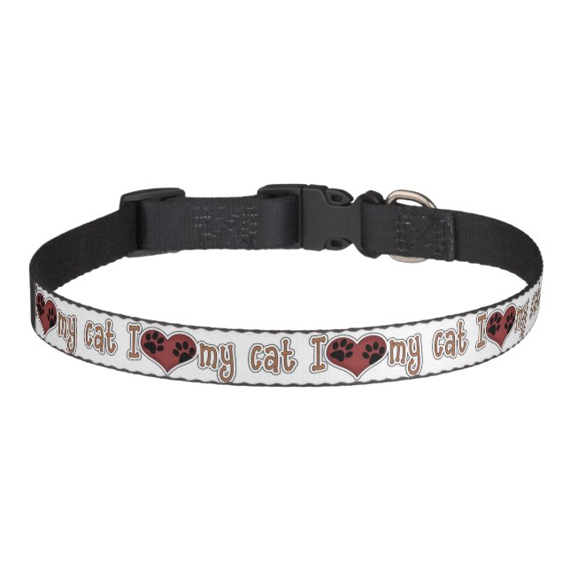 Pet Collar/I Love my Cat Collar (Front)