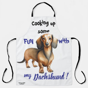  Pet Dachshund Brown Apron