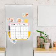 Pet Diet Calendar Dry Erase Board | Retro Circular at Zazzle