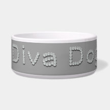 Pet Diva Dog water bowl or Food Dish