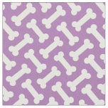 Pet Dog Bones Cute Herringbone Fabric