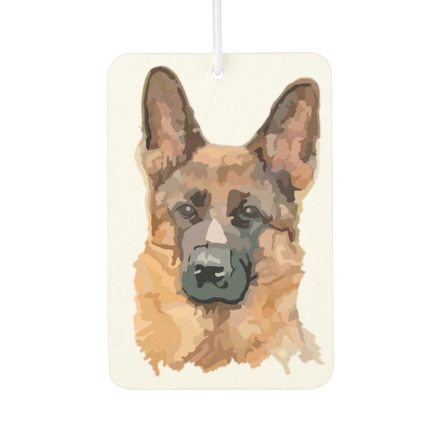 Pet Dog Car Air Freshener (Front)