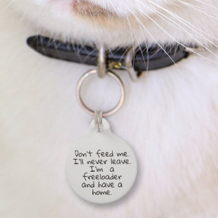 Funny Inappropriate Dog ID Tags for Dogs Custom Personalized 