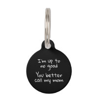 Pet Dog Cat Funny Humor Customize ID Lost