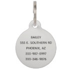 Pet Dog Cat Funny Humor Customize ID Lost