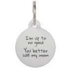 Pet Dog Cat Funny Humor Customize ID Lost