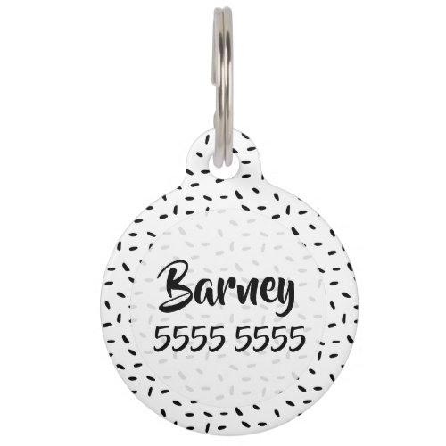 Pet Dog Cat Identification Personalized Contact Pet ID Tag