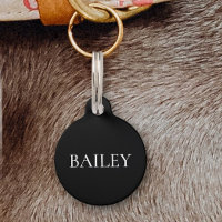 Pet Dog Cat Minimalistic Address 