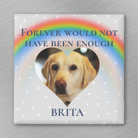 Pet Dog Cat Rainbow Bridge Photo Custom Ceramic