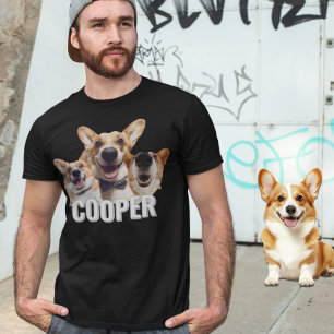 Pet Dog Custom Made Personalized Photo T-Shirt