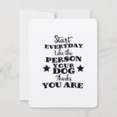 Pet Dog Funny Quote (Back)