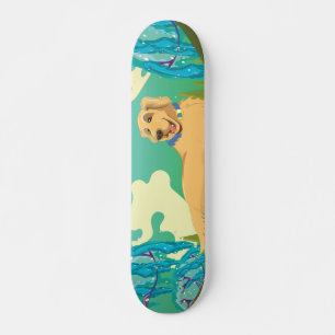 Pet Dog in the park Skateboard Deck