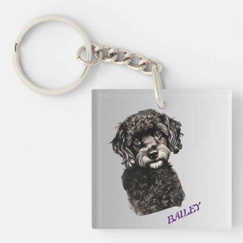 Pet Dog Keychain