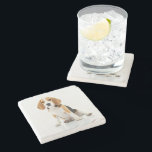 Pet Dog Lover Custom Photo Stone Coaster<br><div class="desc">Pet Dog Lover Custom Photo Stone Coaster</div>