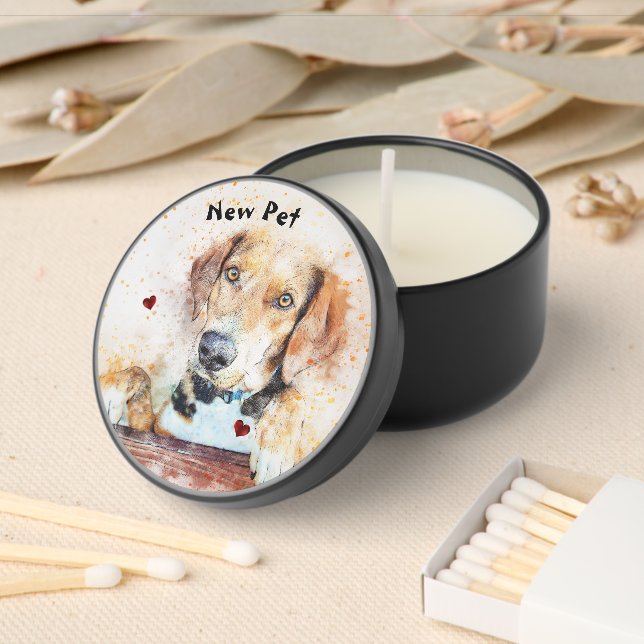 Pet Dog Mini Candle Favors (Insitu)
