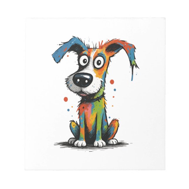 pet dog notepad (Front)