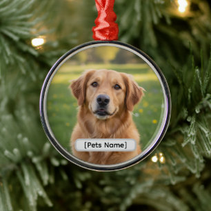 Pet Dog or Cat Custom Christmas Ornament 2025