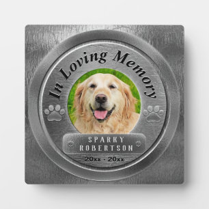 Pet Dog or Cat Memorial Plaque